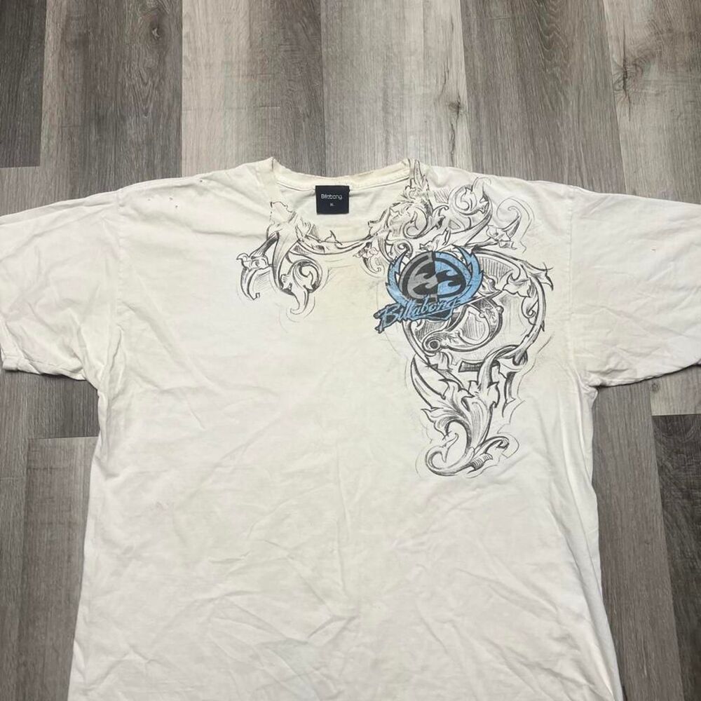 Billabong Men's White T-shirt